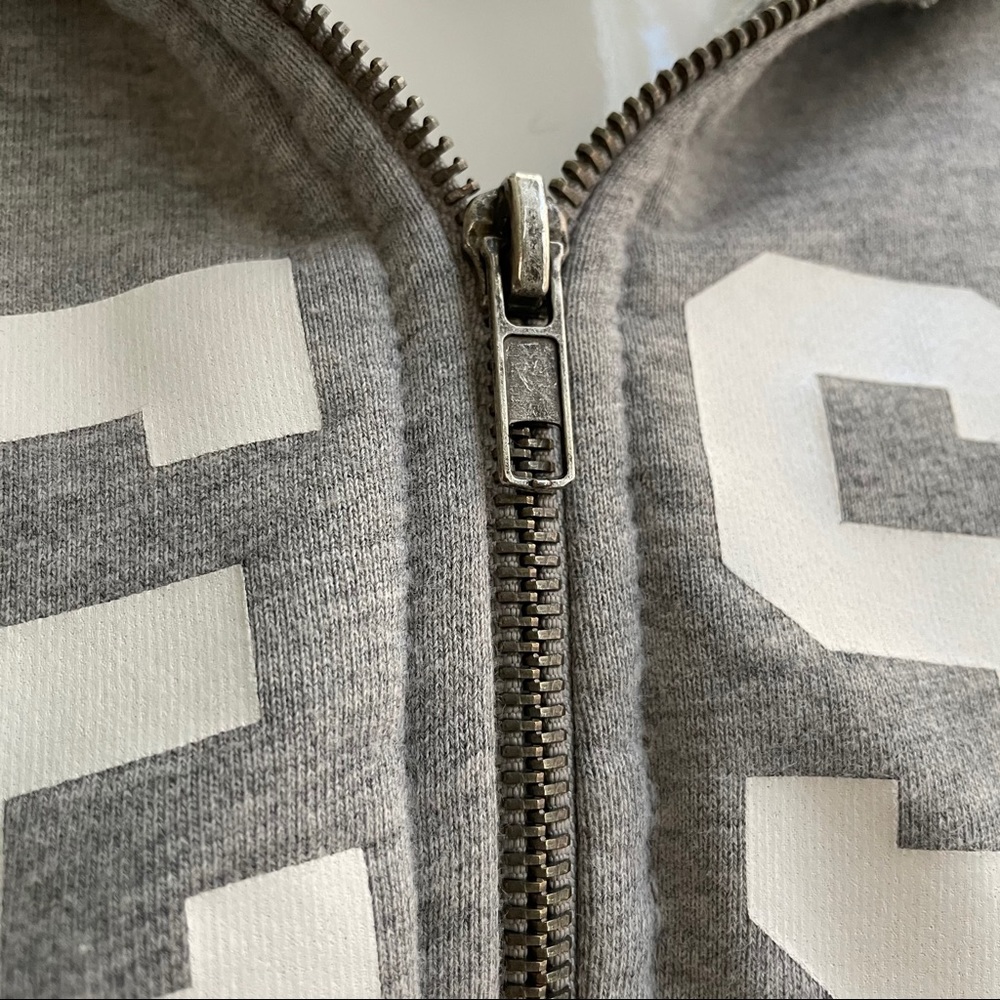 SOLD❤️ DIESEL Mens Size L Grey Hoodie Jacket - Picture 6 of 10